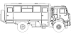 Вахтовый автобус НЕФАЗ-42111М на пневматической подвеске